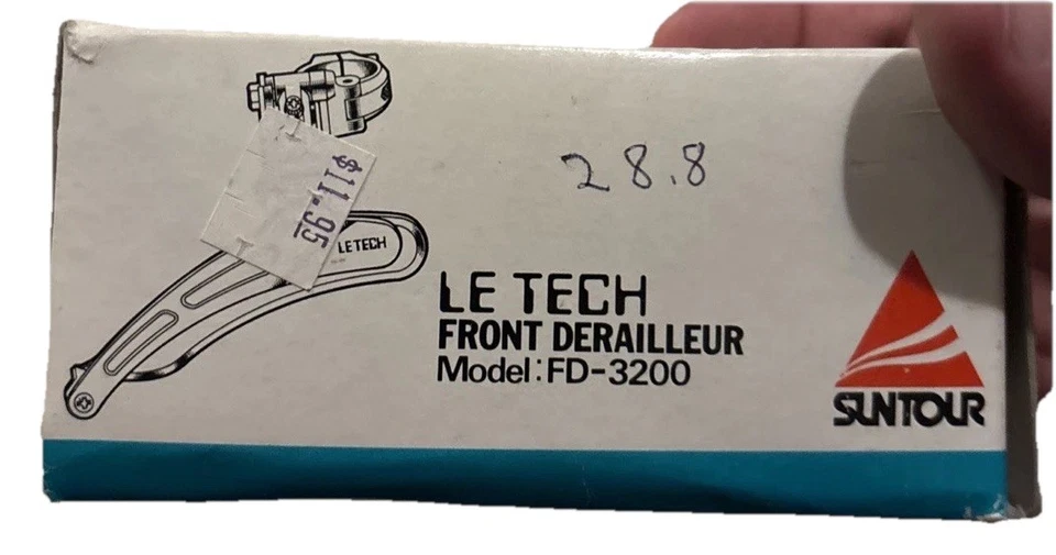 Desviador delantero Suntour Le Tech - FD-3200 - 28,6 mm Foto 3 de 4