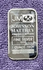 Johnson Matthey Assayers  1 oz .999 Fine Silver Bar-See comments for Description