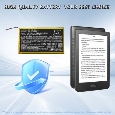 Li-Polymer BATTERIE 3.7V 1500mAh Type PR-284983N For Kobo Clara HD N239 N249