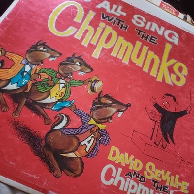Lets all sing with the Chipmunks / David Seville And The Chipmunks LP 1959