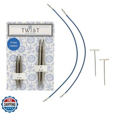 ChiaoGoo Twist Short Combo, 2" and 3" 5 and 8 cm  S , US 8 5 m