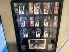 Lot of McDonalds 2026  and Tim hortins NHL Star Mini Sticks plus auto