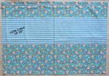 Housse de coussin de lit 18 x 28" (lot de 2) pur coton rose turquoise...