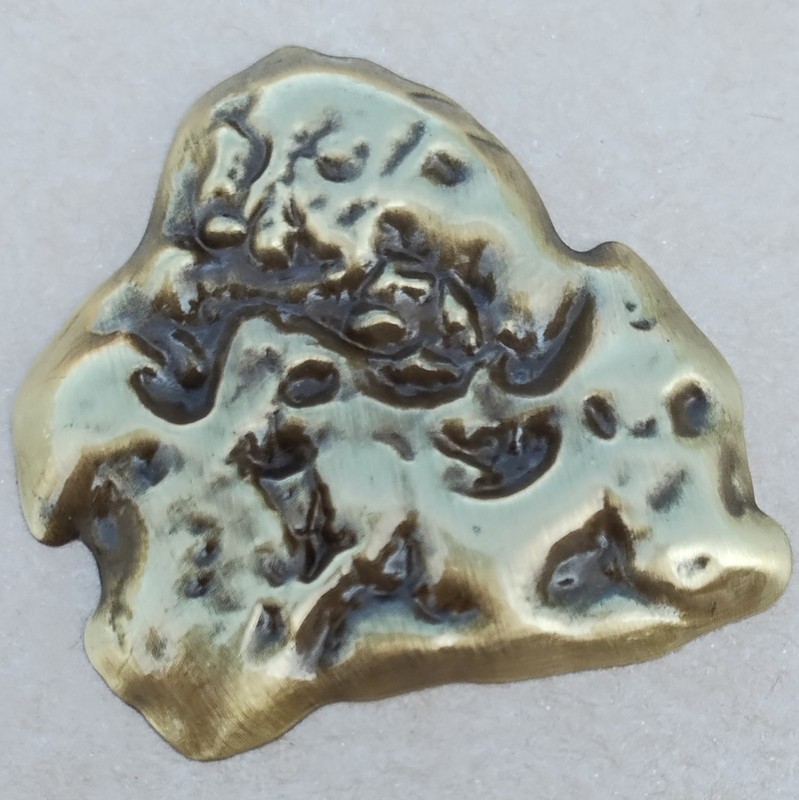 Gold Country Nugget (GeoTour) Geocoin - Activated & Adoptable - TB31NQ0