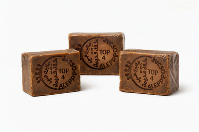 Handmade Natural Laurel Olive Oil Soap 100% Natural (Set of 3) Soap 6.4 oz ea
