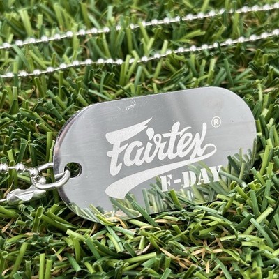 Fairtex ''F-DAY'' Dog Tag Necklace