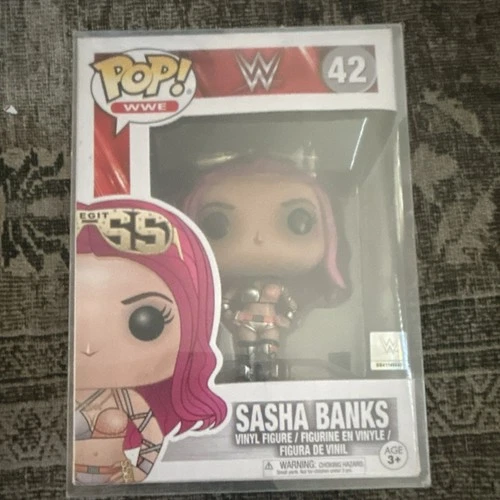 Funko Pop! Vinyl WWE Sasha Banks #42 Wrestling Multicolor Figure
