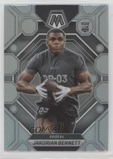 2023 Panini Mosaic Rookies Silver Prizm Jakorian Bennett #327 1o8k