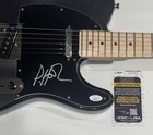 PETER HOOK SIGNED CUSTOM JOY DIVISION UNKNOWN PLEASURES ELECTRIC GUITAR JSA COA — photo 2