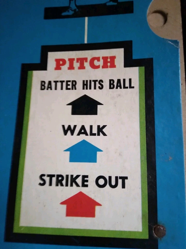 Foto de béisbol eléctrico original de colección de 1949 de Cadaco Ellis - usado. Foto 3 de 4