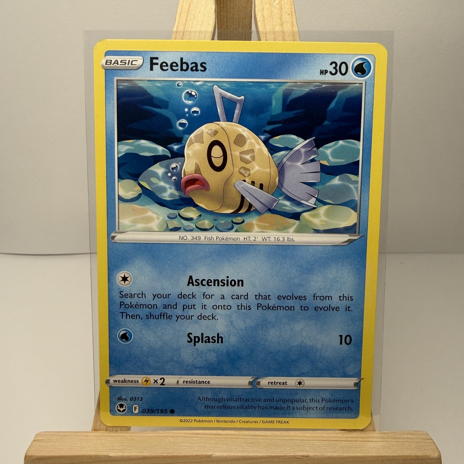 Feebas 39/195 Silver Tempest Pokemon TCG
