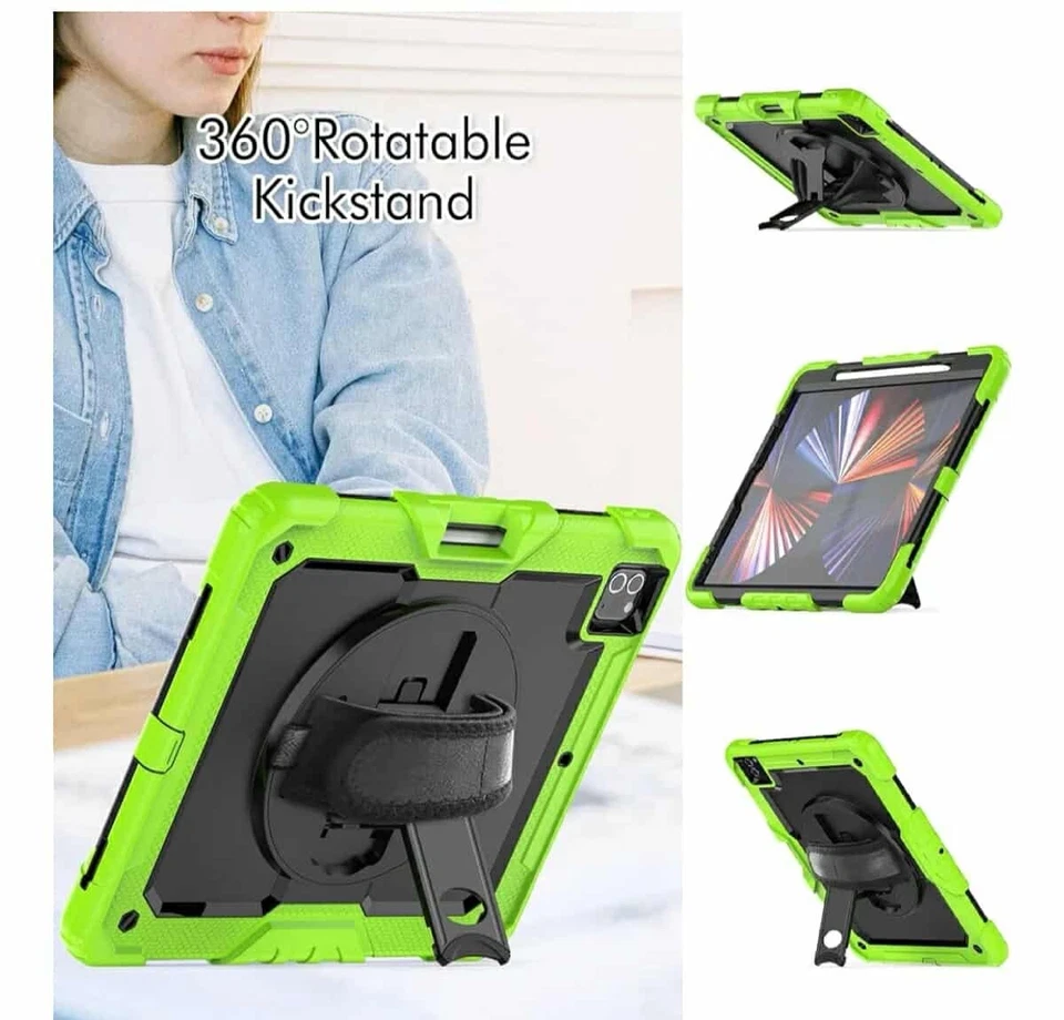 Shockproof Case With Screen Protector For iPad Pro 12.9in (2018/20/21/22) - Image 4 of 4