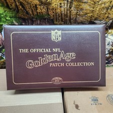 The Official NFL Golden Age Patch Collection Willabee & Ward Complete 40 patches