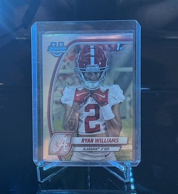 2024 Bowman University Chrome - Ryan Williams #53 1st Bowman RC