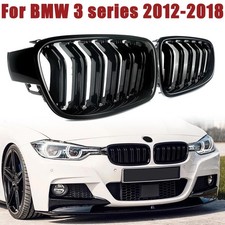 Glossy Black Front Kidney Grille For Bmw F30 F31 F35 320i 328i 335i 2012-17 2018