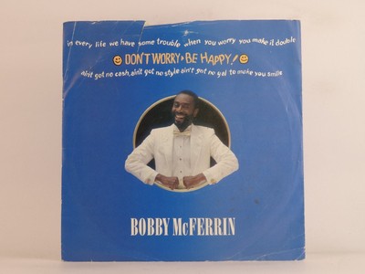 Bobby McFerrin Don't Worry Be Happy (110) 2 Spur 7'' Einzelbild Hülle EMI
