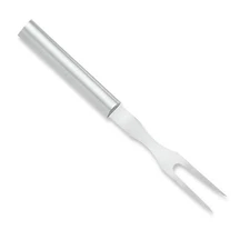 Rada Long Tined Carving Fork with Piercing Tips, Stainless Steel Serving Utensil