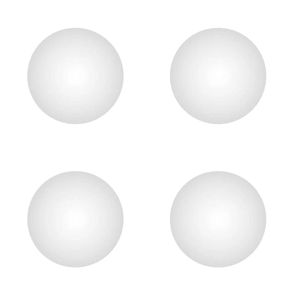 4 Pezzi Ricambio Custodia Fondo Piedini in Gomma Bianca Compatibile con Macbook Pro/Air - Immagine 3 di 4