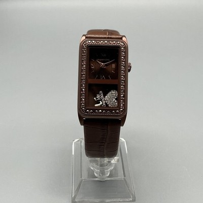 Women\'s Brown Analog Quartz Owl Bracelet Weave Wrap Around Leather Wrist Watch Amazon.com: JewelryWe Women Quartz Bracelet Watch Fashion  main image 4
