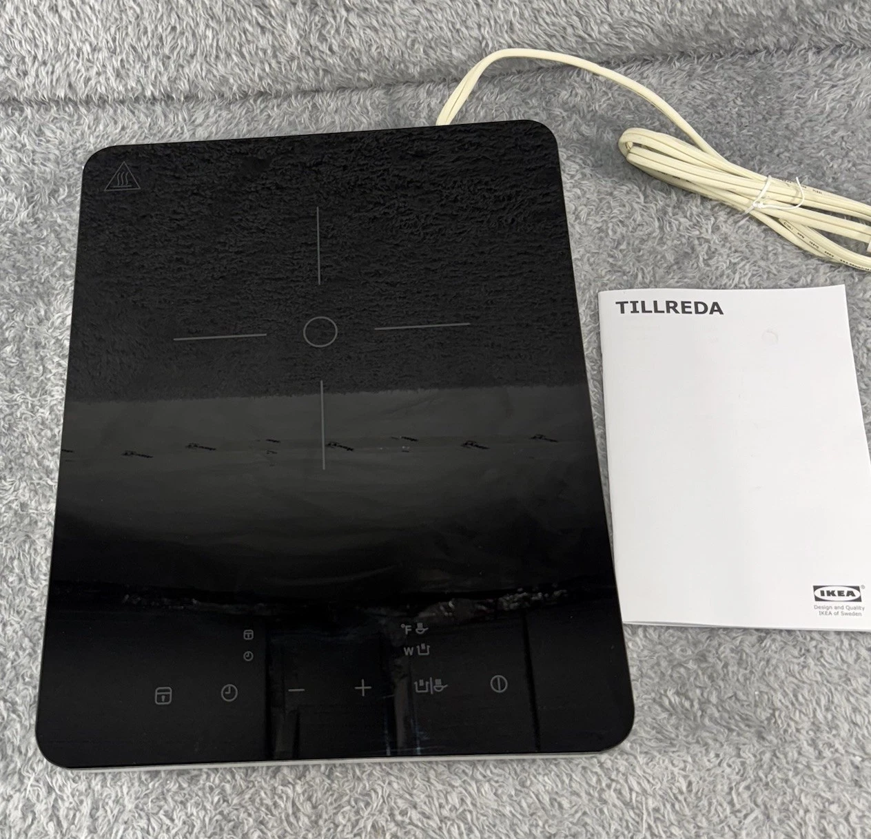 IKEA TILLREDA Portable Induction Cooktop 1 Burner Black Electric Stove Hotplate