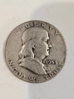 1953 D Franklin Half Dollar || 90% Silver - Low cost shipping