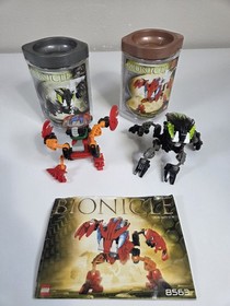 Lego Bionicle Lot of 2 8563 and 8561 As Is