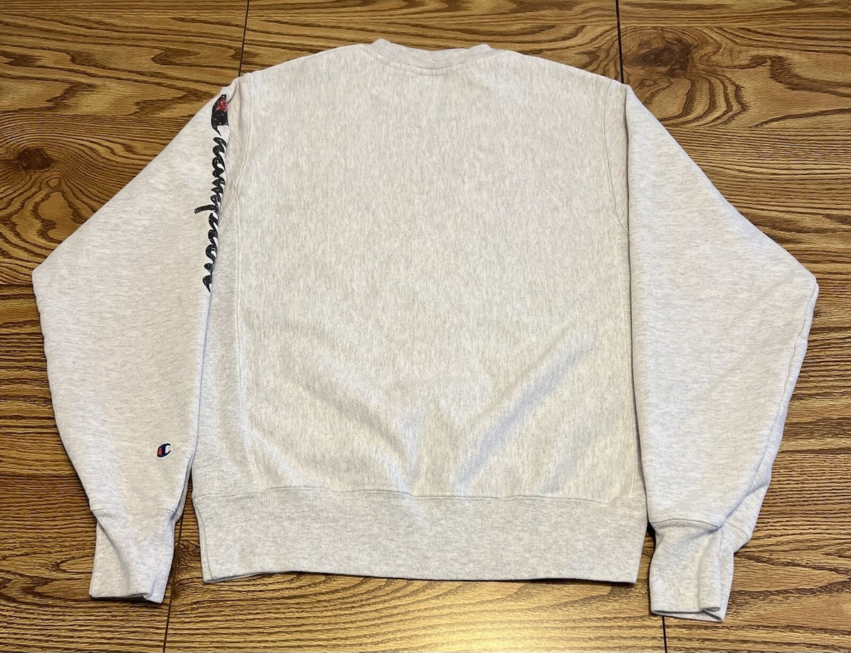 Champion Reverse Weave Sweatshirt Gray Moab Utah “Est 1902” Mens