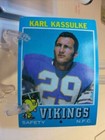 Karl Kassulke Football Sports Trading Cards & Accessories Rookie
