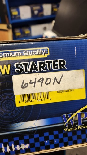 WAI Starter for Rainier/Envoy/Trailblazer L6 4.2L 6490n 12 Volt 11 Tooth. - Picture 3 of 5