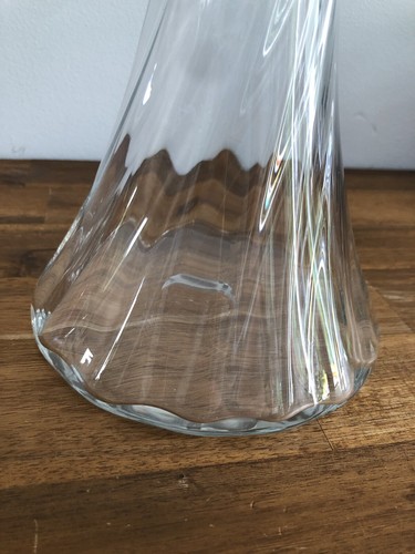 ORREFORS Sweden SWIRL Glass HELENA CARAFE Jug DECANTER 28cm - Picture 6 of 16