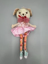 Sunny Days Entertainment Hopscotch Lane Knit Plush Rosy 12” Stuffed Animal