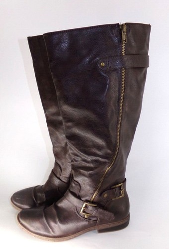 Rampage women's tall riding boots Brown Size 7.5W IVEXIN W6221C - Picture 6 of 11