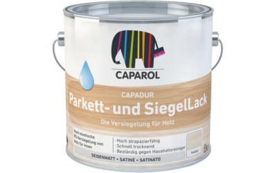 2,5 ltr Caparol Capadur Parkett und Siegellack Hochglanz Glänzend Parkettlack #