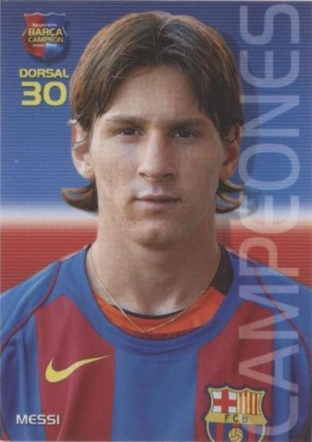 2004-05 Panini Sports Mega Cracks Soccer #71 Lionel Messi RC