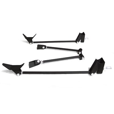  Heavy Duty Triangulated Full Size Four Link Kit with Shock Hardware