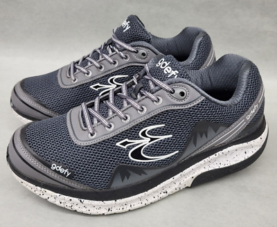 Gravity Defyer Mighty Walk Mens Size 10 Gray Athletic Running Shoes Sneakers