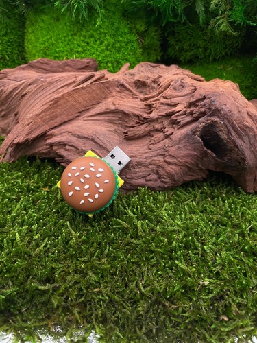 Hamburger Cheeseburger Burger Brown Funny USB Stick Various Capacities - 第 3/6 張圖片
