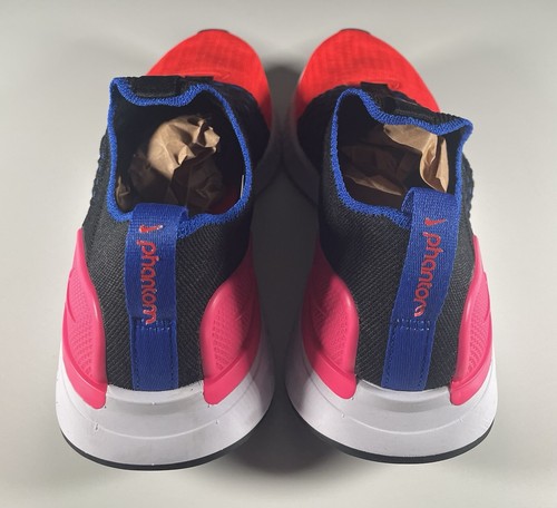 Nike React Phantom Run Flyknit 2 scarpe donna 7,5 cremisi brillanti running comode - Foto 4 di 11