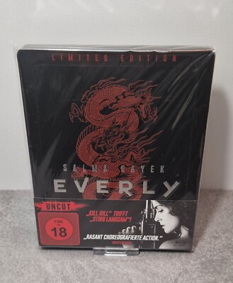 EVERLY - Die Waffe einer Frau - Steelbook Blu-Ray - Limited Edition UNCUT