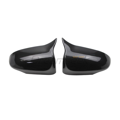 2x Side Wing Mirror Cover For Toyota Camry 2012-2017 Rearview Carbon Fiber Style - Picture 3 of 12