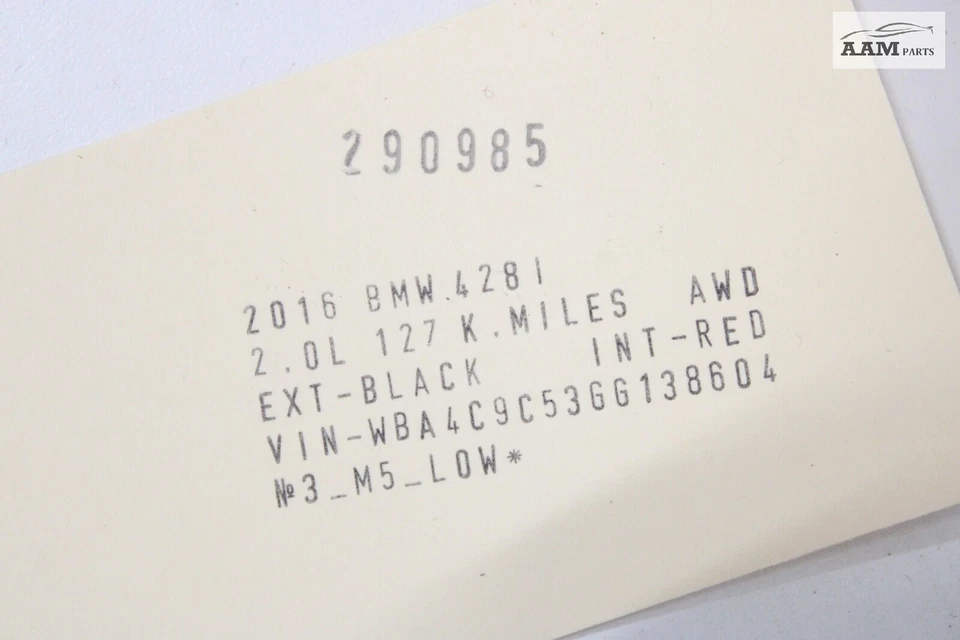 BMW 428i F36 XDRIVE 2015-2016 gran cupé llanta tuerca perno OEM Foto 4 de 4