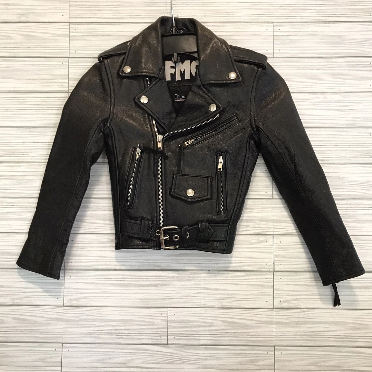 Fmc leather hotsell jacket