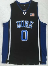 With the pattern on the back Jayson Tatum Duke #0 Jersey