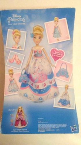 Disney Princess Layer 'n Style Cinderella Doll w Accessories create unique style - Picture 2 of 5