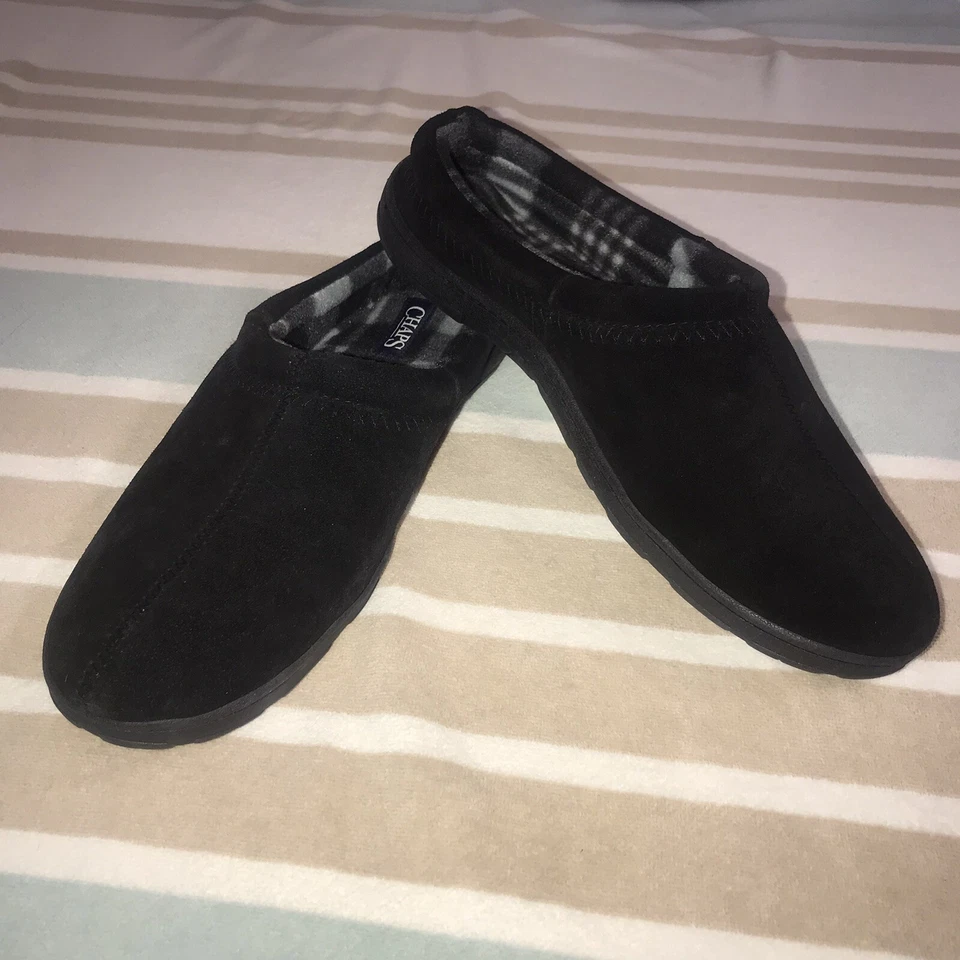 Zapatillas zueco de gamuza Chaps para hombre talla XXL 12,5-13 Foto 2 de 4