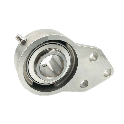 Lagergehäuse Edelstahl Kugellager Flanschlager Lagerbock UCFB 12mm - 50mm Welle - Bild 7 von 7