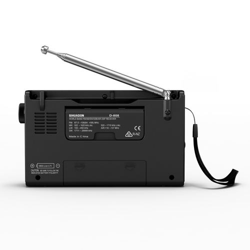 SIHUADON D808 Digital Portable Radio AM/FM /SW/MW/LW SSB AIR RDS Speaker - Picture 12 of 15