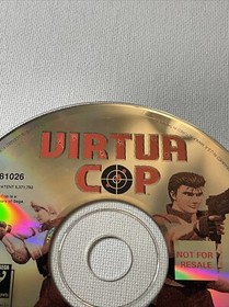 Sega Saturn Exclusive Virtua Cop - Not For Resale Untested
