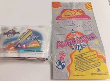 McDonald's/YOUNG ASTRONAUTS, COMMAND MODULE Happy Meal Toy RARE Bag - MINT