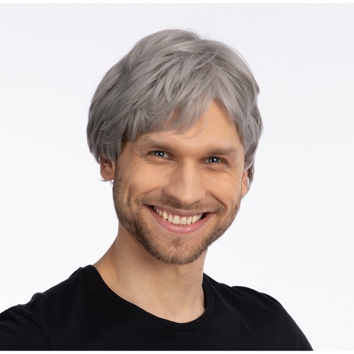 Pelucas de disfraz foto utilería Halloween peluca larga rizada para hombre peluca corta larga para hombre - Imagen 24 de 43